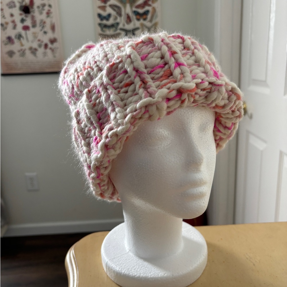 Anthropologie Chunky Knit Beanie - Size: All - NWT
